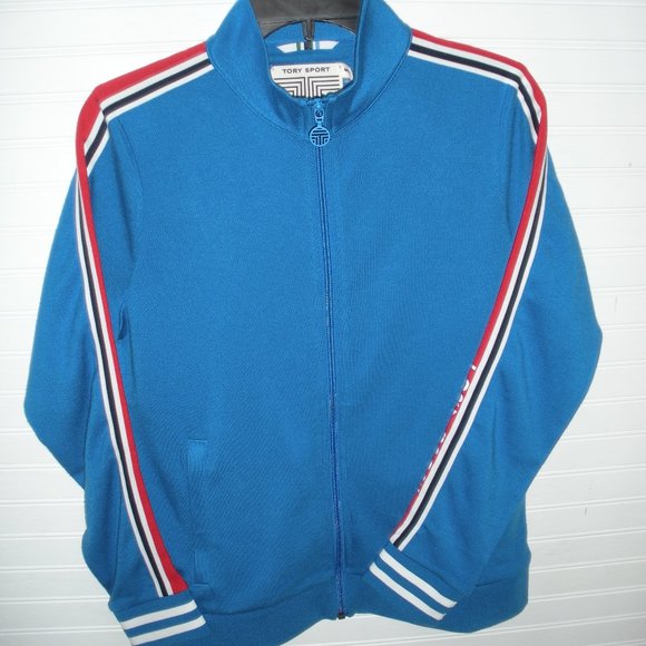 tory burch classic track jacket